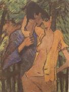 Otto Mueller Lovers (mk09) Sweden oil painting artist